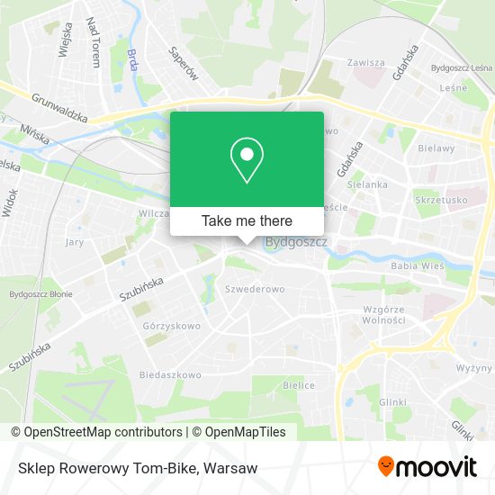 Sklep Rowerowy Tom-Bike map