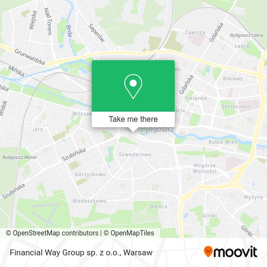 Financial Way Group sp. z o.o. map