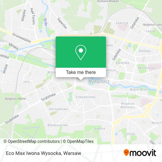 Eco Max Iwona Wysocka map