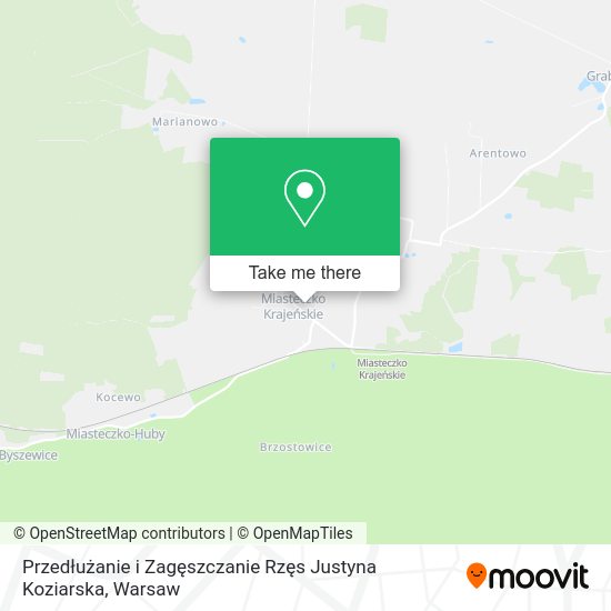 Przedłużanie i Zagęszczanie Rzęs Justyna Koziarska map