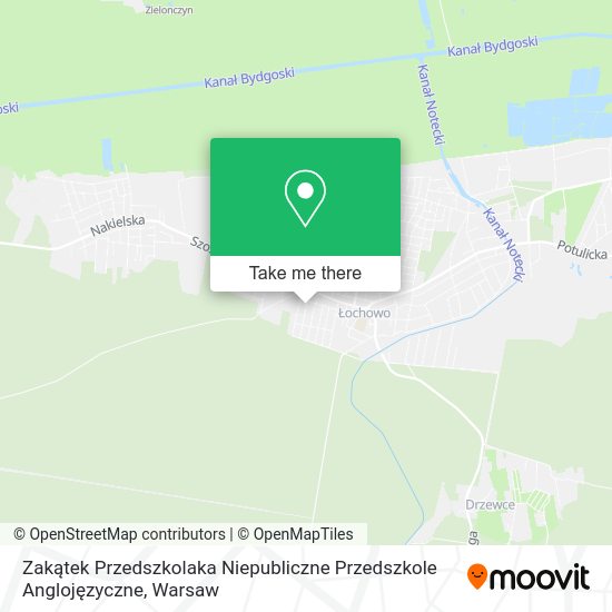 Zakątek Przedszkolaka Niepubliczne Przedszkole Anglojęzyczne map