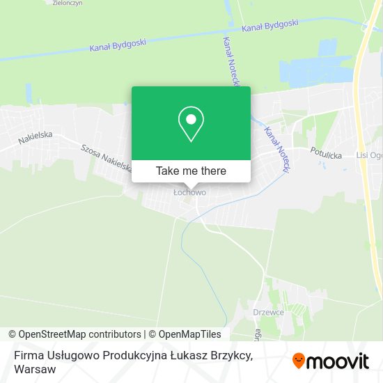 Firma Usługowo Produkcyjna Łukasz Brzykcy map