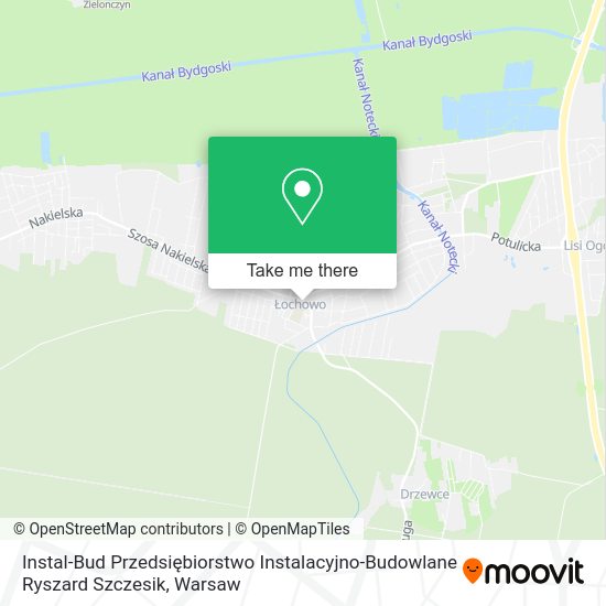 Карта Instal-Bud Przedsiębiorstwo Instalacyjno-Budowlane Ryszard Szczesik