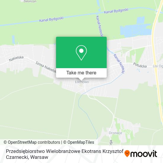 Przedsiębiorstwo Wielobranżowe Ekotrans Krzysztof Czarnecki map