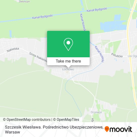 Szczesik Wiesława. Pośrednictwo Ubezpieczeniowe map