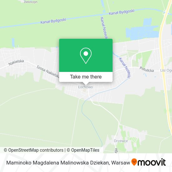 Maminoko Magdalena Malinowska Dziekan map