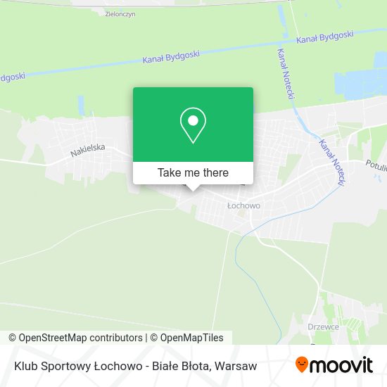 Klub Sportowy Łochowo - Białe Błota map