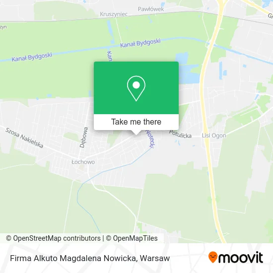 Firma Alkuto Magdalena Nowicka map
