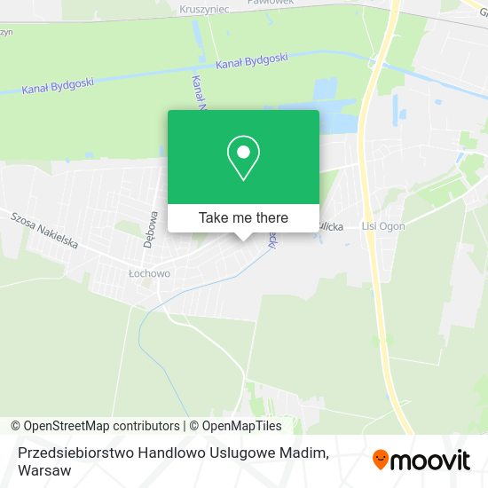 Przedsiebiorstwo Handlowo Uslugowe Madim map