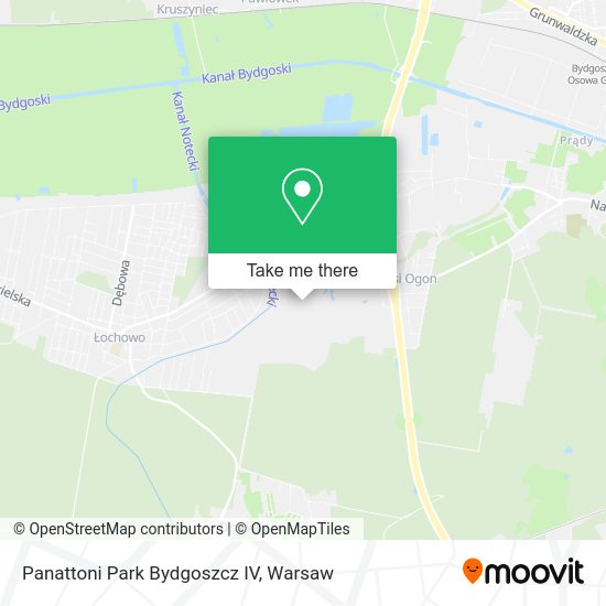 Panattoni Park Bydgoszcz IV map