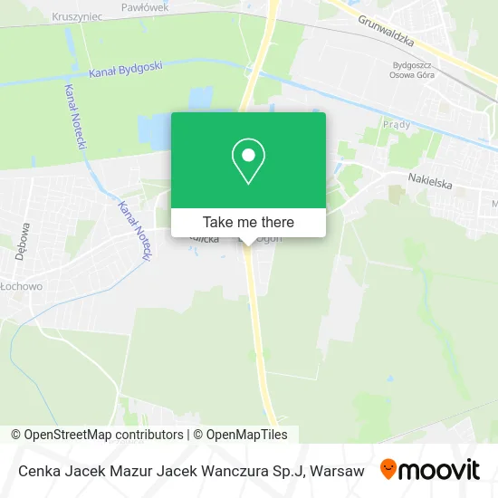 Cenka Jacek Mazur Jacek Wanczura Sp.J map