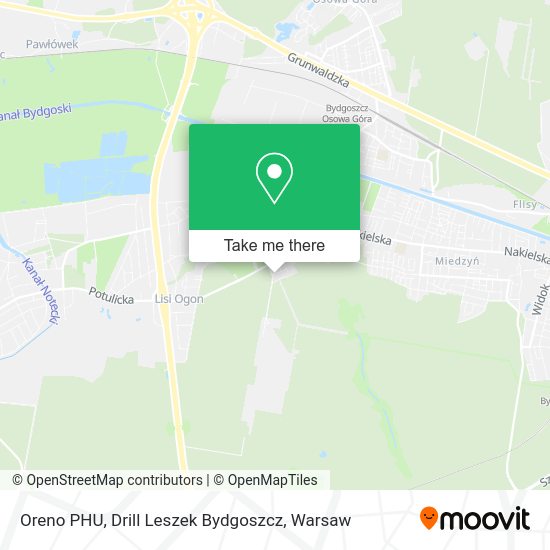 Карта Oreno PHU, Drill Leszek Bydgoszcz