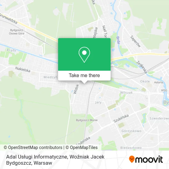 Adal Usługi Informatyczne, Woźniak Jacek Bydgoszcz map