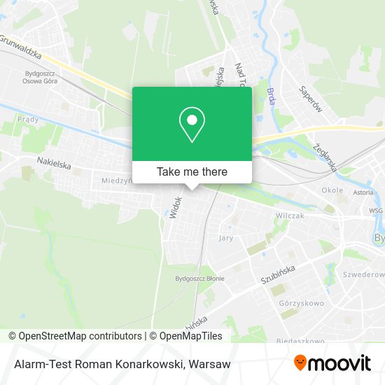 Alarm-Test Roman Konarkowski map