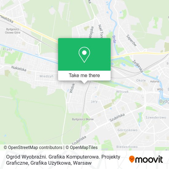 Ogród Wyobraźni. Grafika Komputerowa. Projekty Graficzne, Grafika Użytkowa map