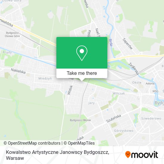 Карта Kowalstwo Artystyczne Janowscy Bydgoszcz