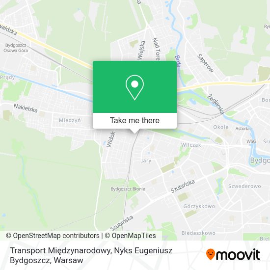 Transport Międzynarodowy, Nyks Eugeniusz Bydgoszcz map