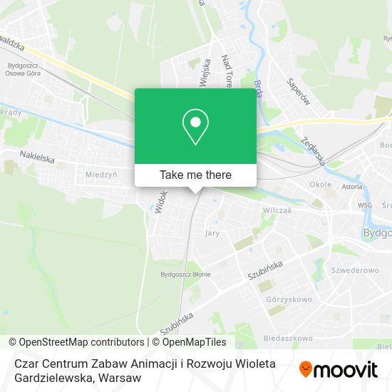 Czar Centrum Zabaw Animacji i Rozwoju Wioleta Gardzielewska map