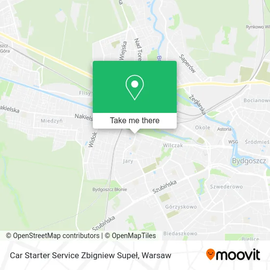 Карта Car Starter Service Zbigniew Supeł