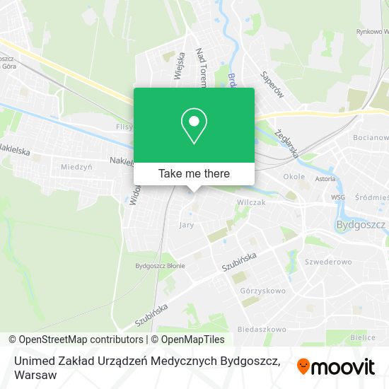 Карта Unimed Zakład Urządzeń Medycznych Bydgoszcz