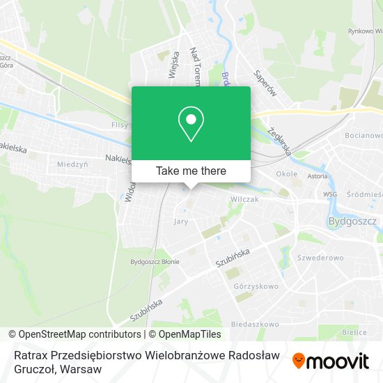 Ratrax Przedsiębiorstwo Wielobranżowe Radosław Gruczoł map