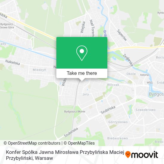 Konfer Spółka Jawna Mirosława Przybylińska Maciej Przybyliński map