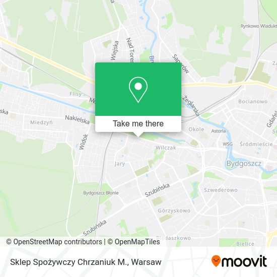 Sklep Spożywczy Chrzaniuk M. map