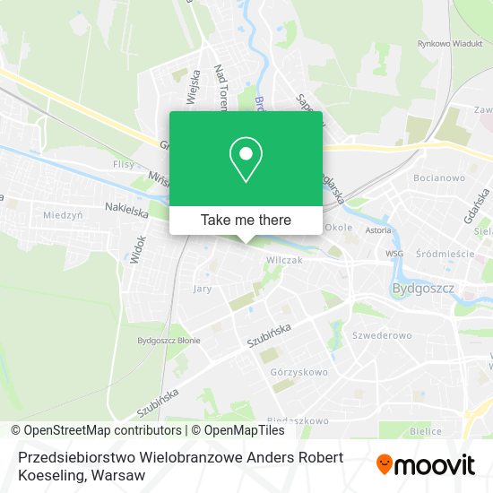 Карта Przedsiebiorstwo Wielobranzowe Anders Robert Koeseling