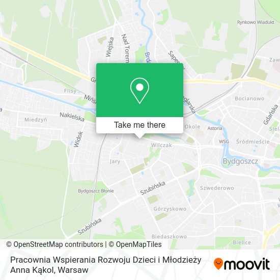 Pracownia Wspierania Rozwoju Dzieci i Młodzieży Anna Kąkol map