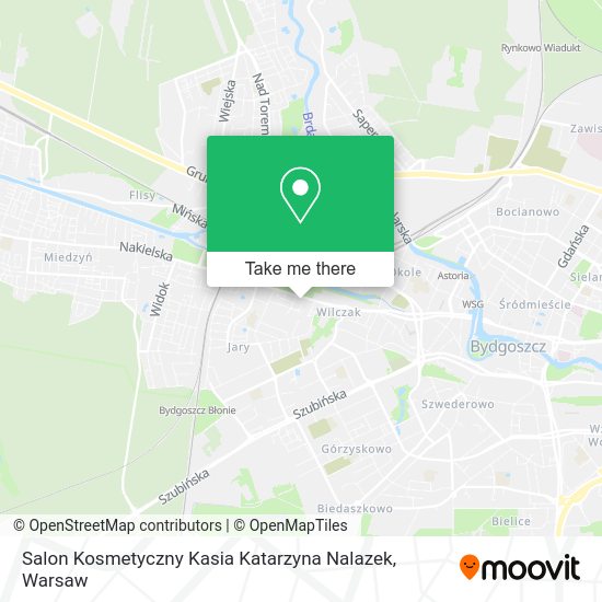 Salon Kosmetyczny Kasia Katarzyna Nalazek map