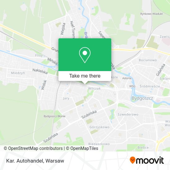 Kar. Autohandel map