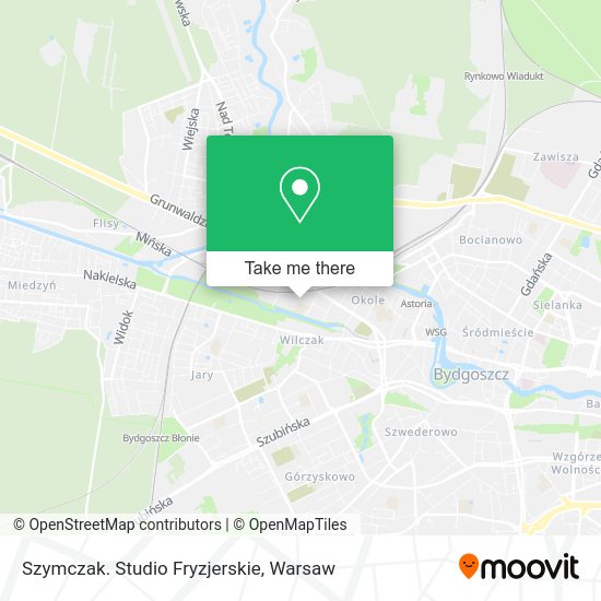 Szymczak. Studio Fryzjerskie map