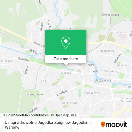 Uslugi Zdrowotne Jagodka Zbigniew Jagodka map