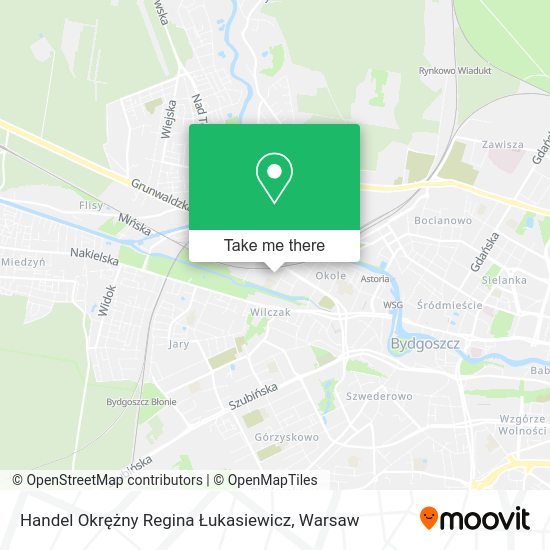 Handel Okrężny Regina Łukasiewicz map