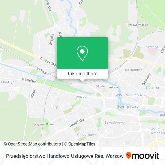 Przedsiębiorstwo Handlowo-Usługowe Res map