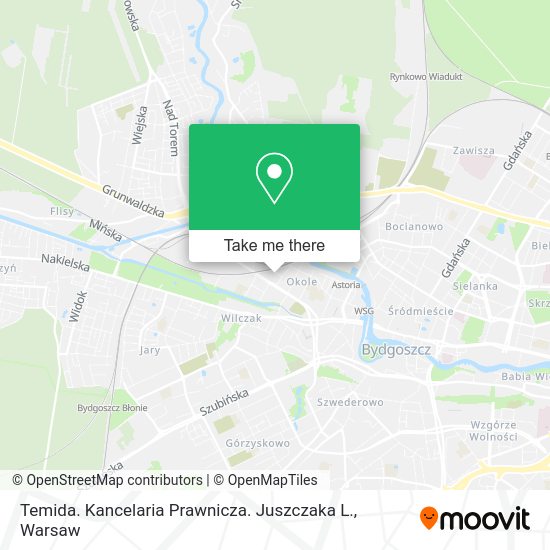 Temida. Kancelaria Prawnicza. Juszczaka L. map