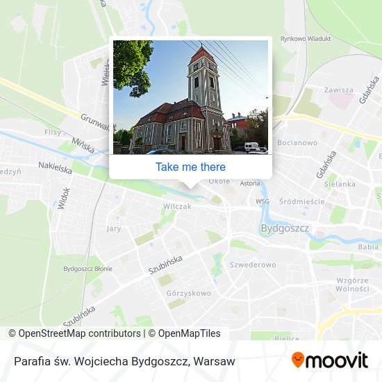 Карта Parafia św. Wojciecha Bydgoszcz