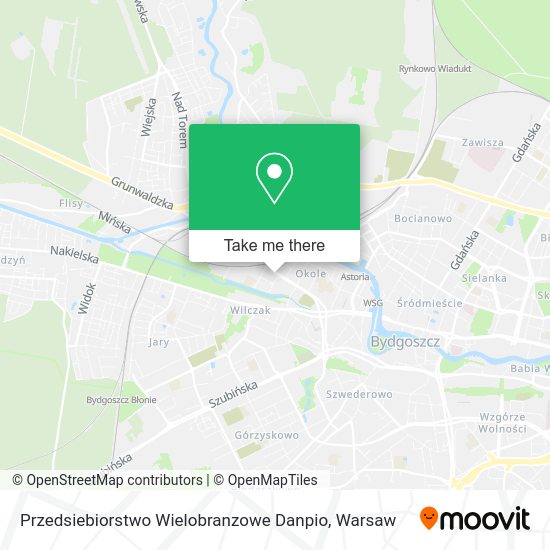 Przedsiebiorstwo Wielobranzowe Danpio map