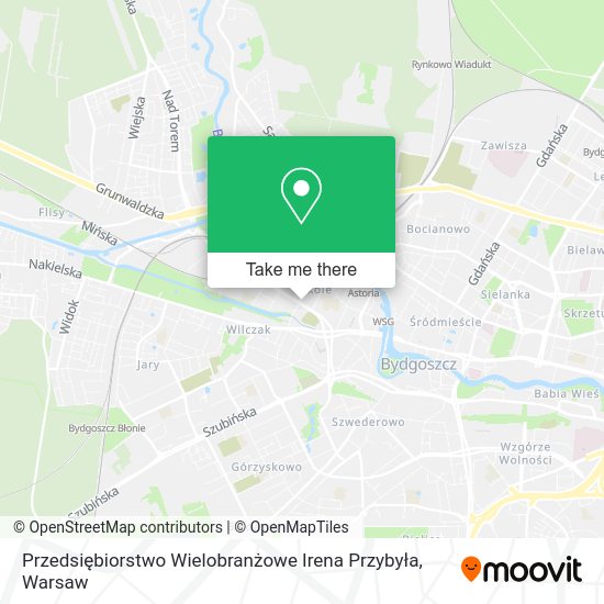 Przedsiębiorstwo Wielobranżowe Irena Przybyła map