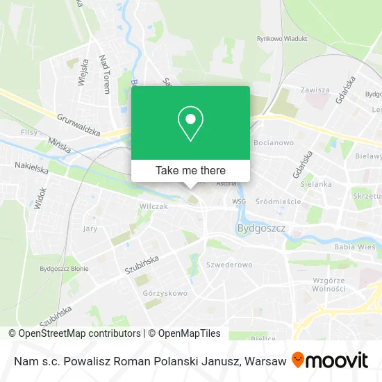 Карта Nam s.c. Powalisz Roman Polanski Janusz