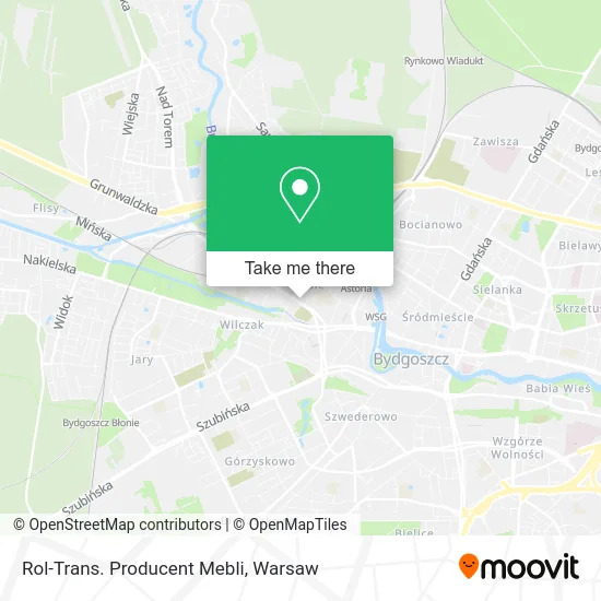 Карта Rol-Trans. Producent Mebli