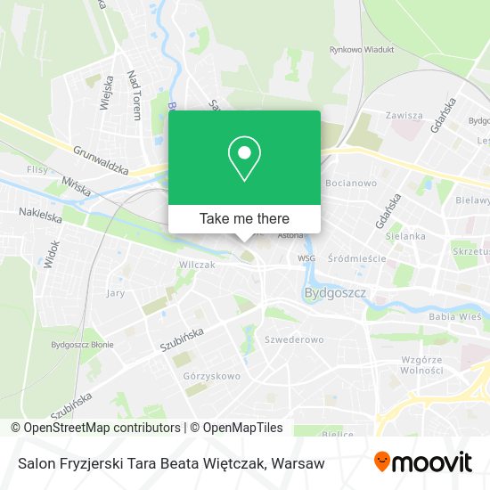 Карта Salon Fryzjerski Tara Beata Więtczak