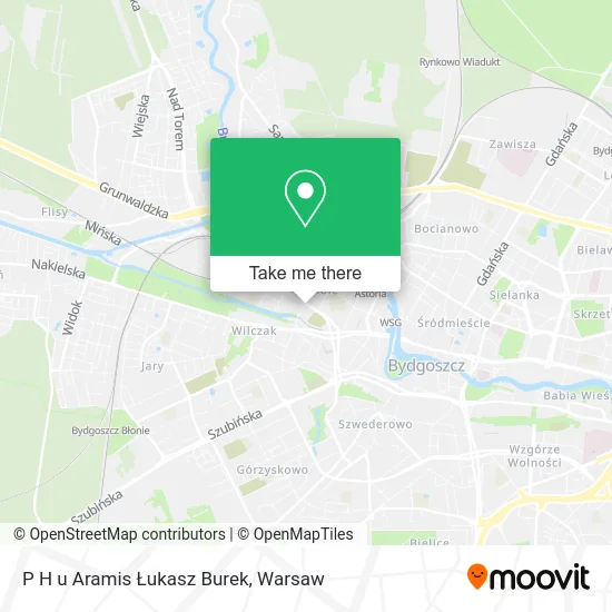 P H u Aramis Łukasz Burek map