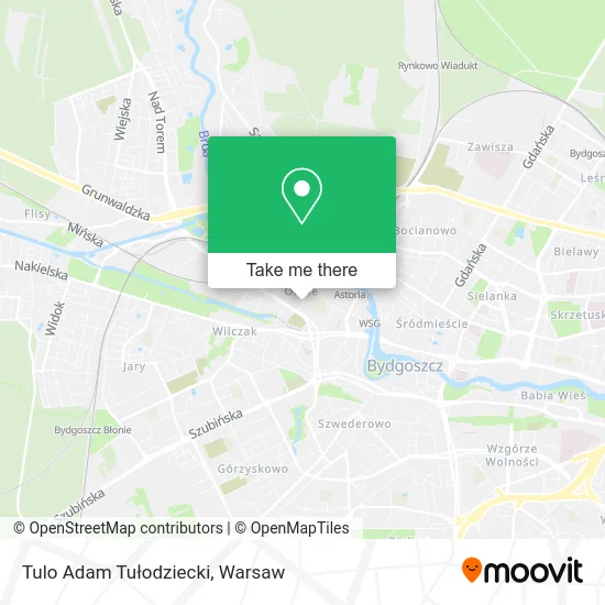Tulo Adam Tułodziecki map