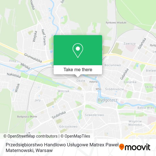 Przedsiębiorstwo Handlowo Usługowe Matrex Paweł Maternowski map