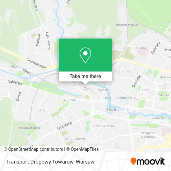 Transport Drogowy Towarow map
