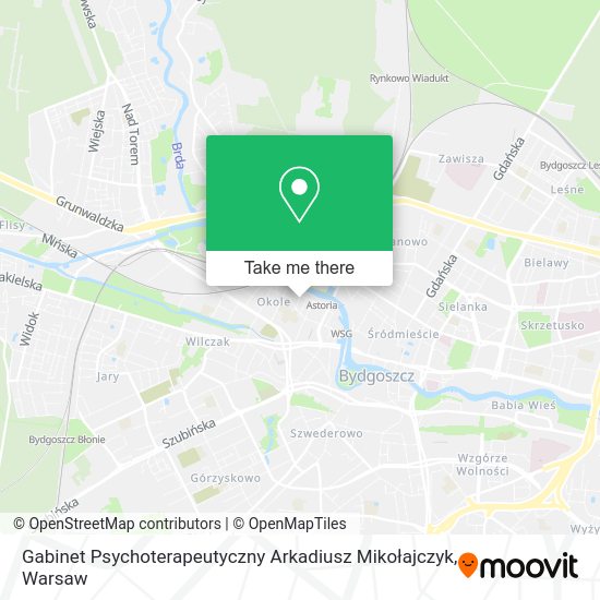 Gabinet Psychoterapeutyczny Arkadiusz Mikołajczyk map