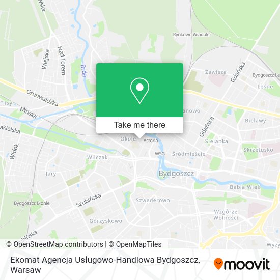 Карта Ekomat Agencja Usługowo-Handlowa Bydgoszcz