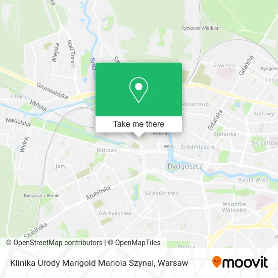 Klinika Urody Marigold Mariola Szynal map