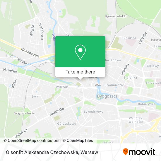 Olsonfit Aleksandra Czechowska map